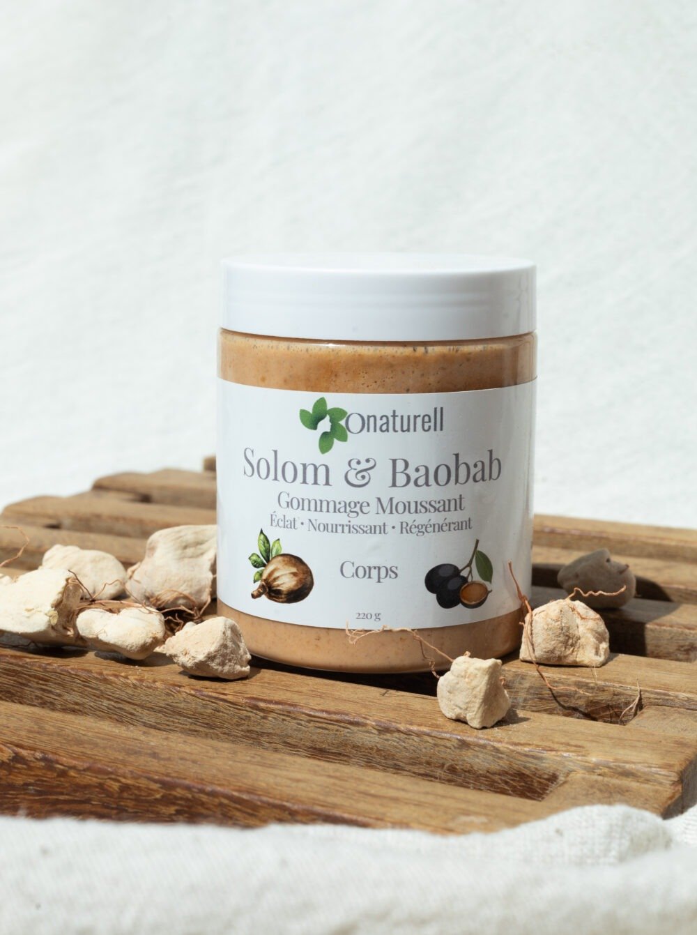 Solom & Baobab Foaming Scrub